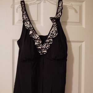 Maxine of Hollywood Swimdress Size 26